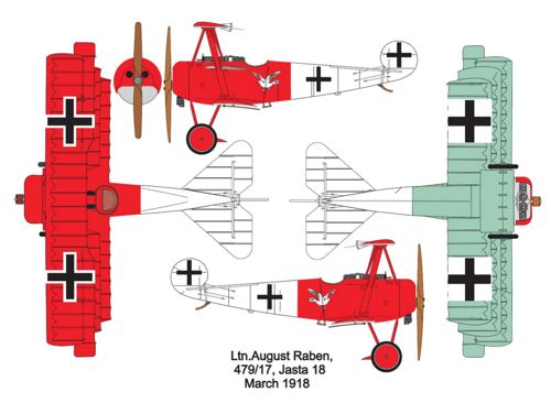 Valom VAL14407 1:144 Fokker Dr.I Triplane
