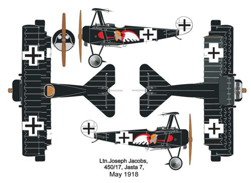 Valom VAL14407 1:144 Fokker Dr.I Triplane