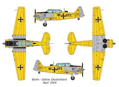 Valom VAL14408 1:144 North-American T-6G