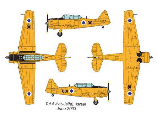 Valom VAL14408 1:144 North-American T-6G
