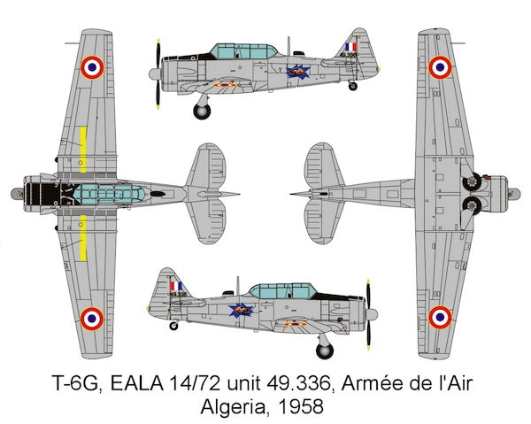 Valom VAL14409 1:144 North-American T-6G Texan
