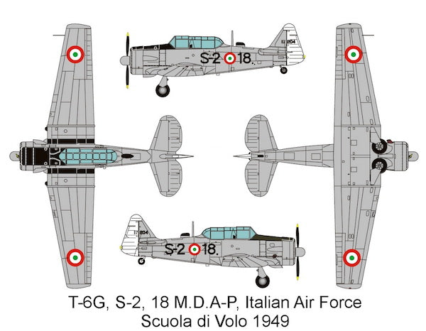 Valom VAL14409 1:144 North-American T-6G Texan