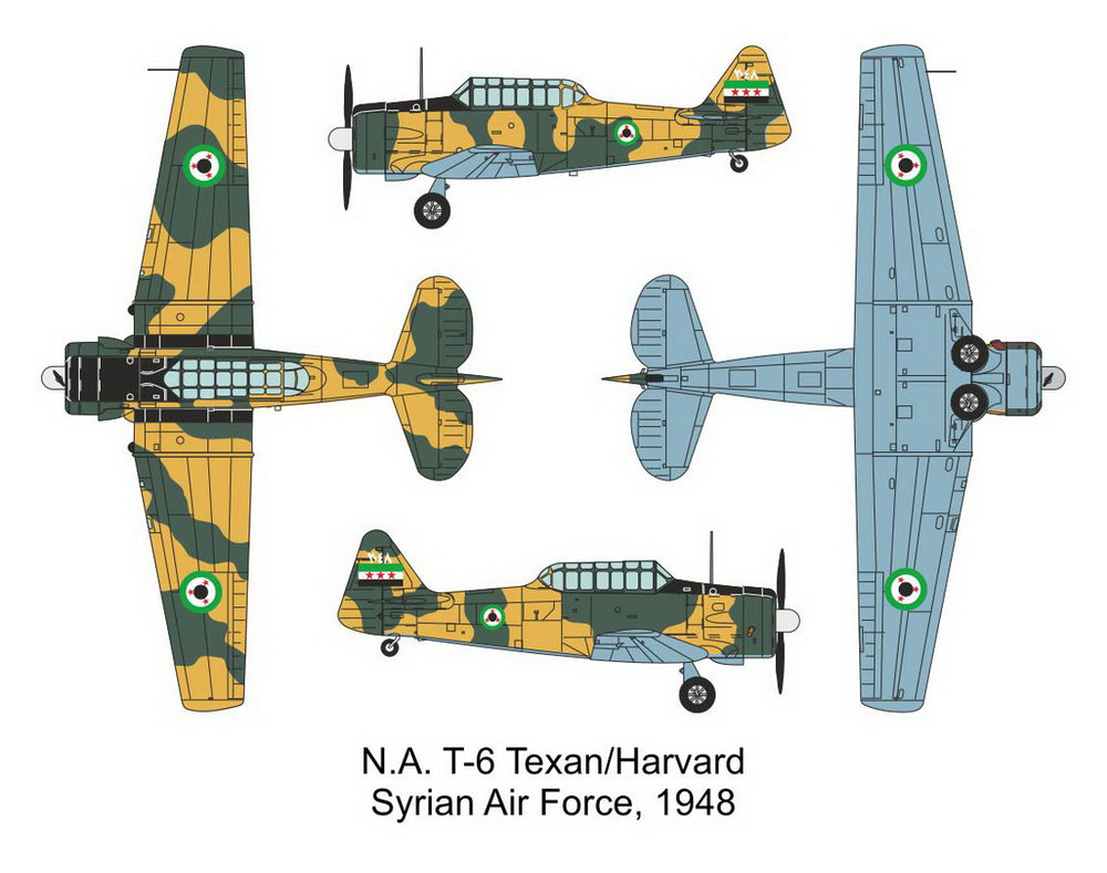 Valom VAL14410 1:144 North-American T-6 Texan/Harvard