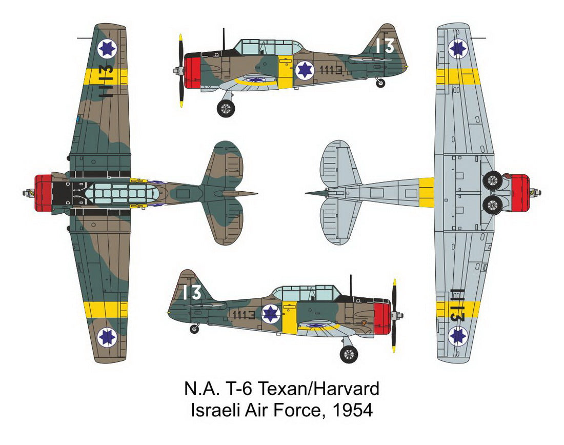 Valom VAL14410 1:144 North-American T-6 Texan/Harvard
