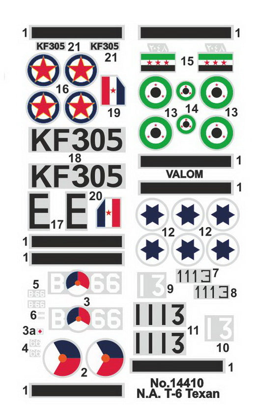 Valom VAL14410 1:144 North-American T-6 Texan/Harvard