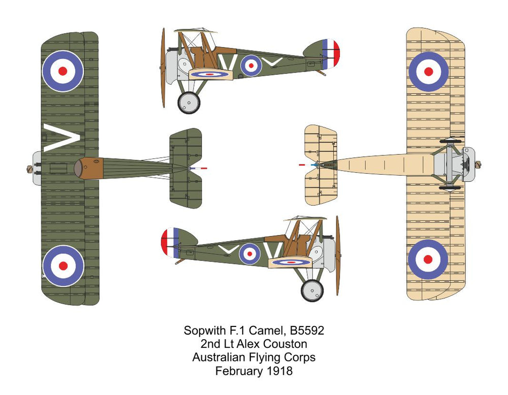 Valom VAL14417 1:144 Sopwith F.1 Camel