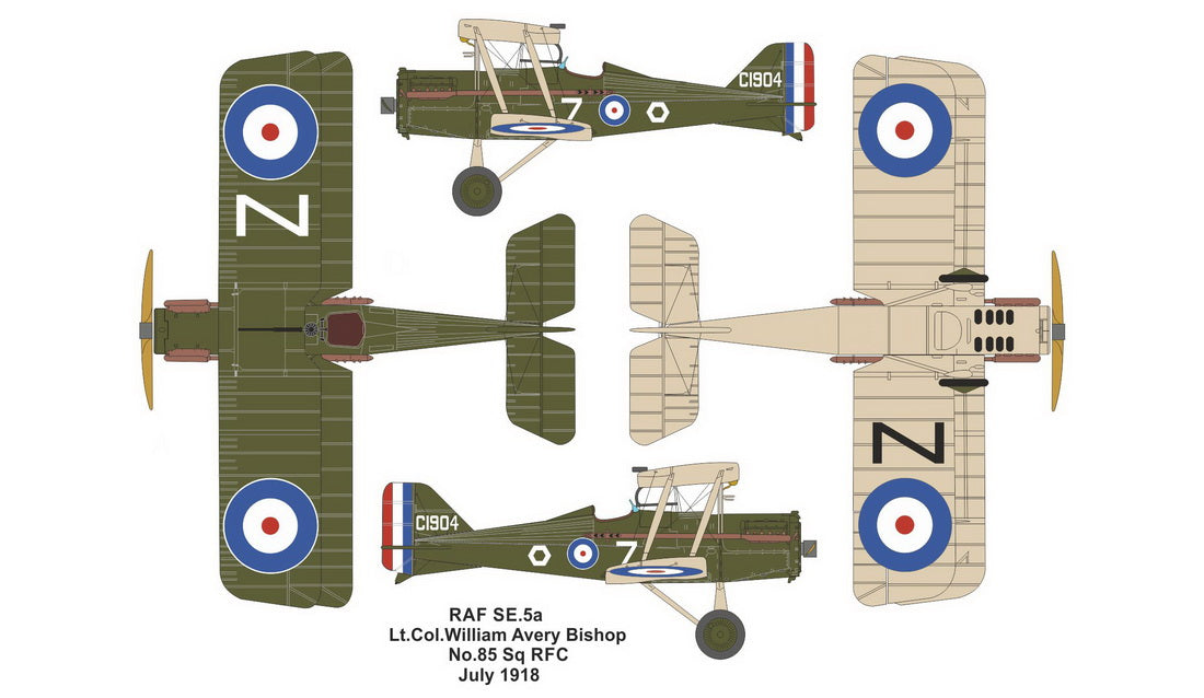 Valom VAL14418 1:144 RAF S.E.5a vs. Albatros D.V Duels in the sky