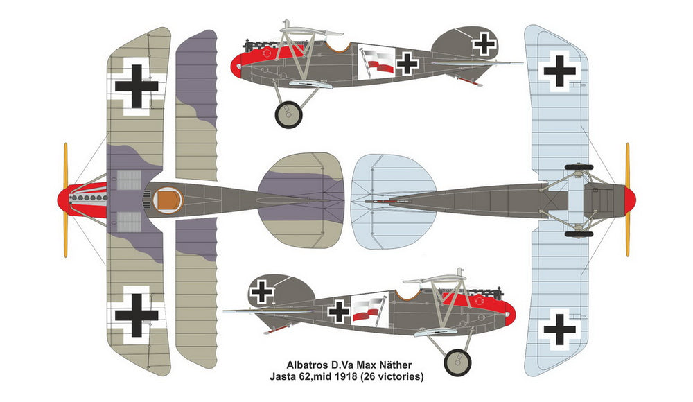 Valom VAL14418 1:144 RAF S.E.5a vs. Albatros D.V Duels in the sky