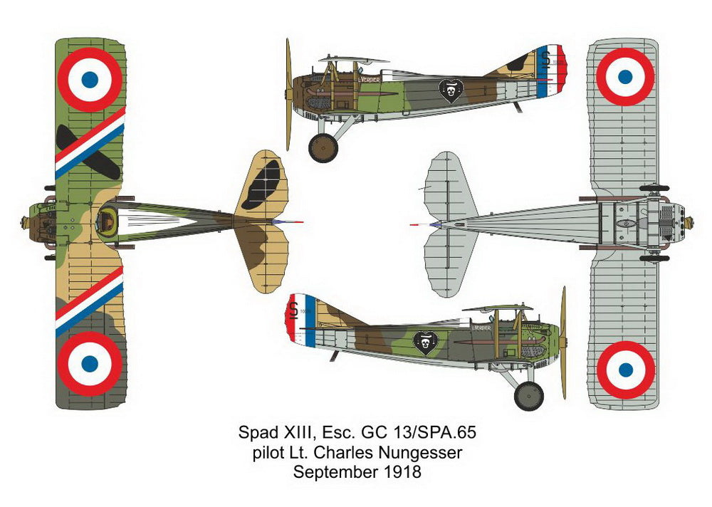 Valom VAL14419 1:144 Fokker D.VII vs. Spad XIII Duels in the sky