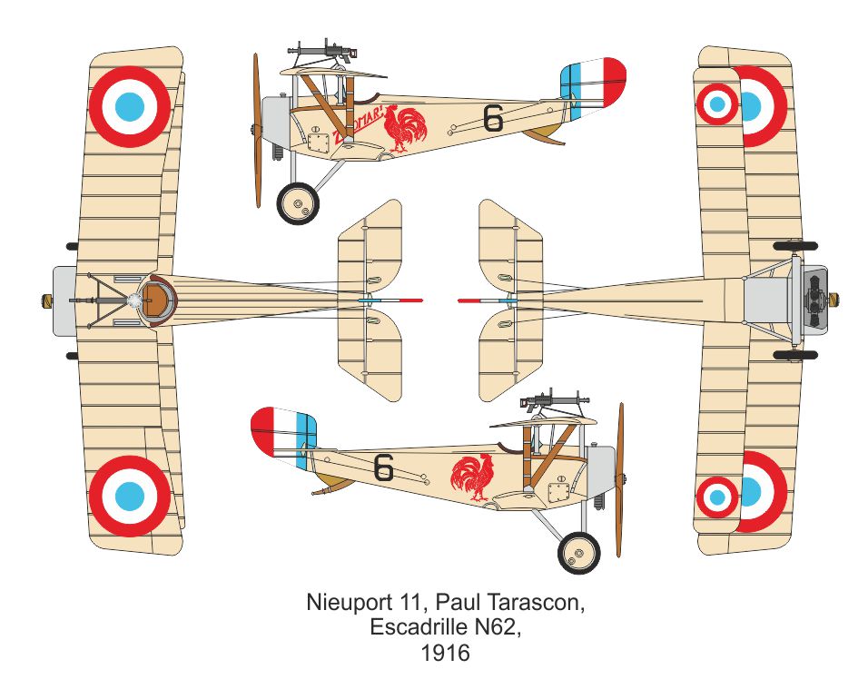 Valom VAL14420 1:144 Nieuport N.11 vs. Fokker E.III