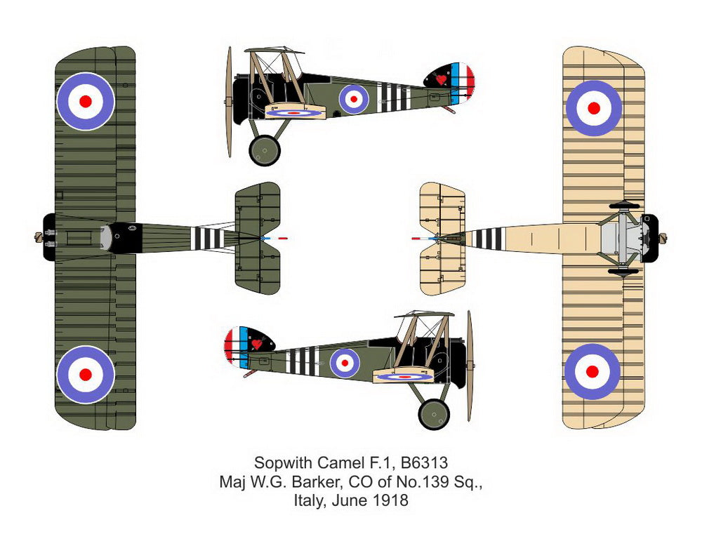 Valom VAL14421 1:144 Sopwith F.I Camel vs Fokker DR.I Triplane Duels in the sky