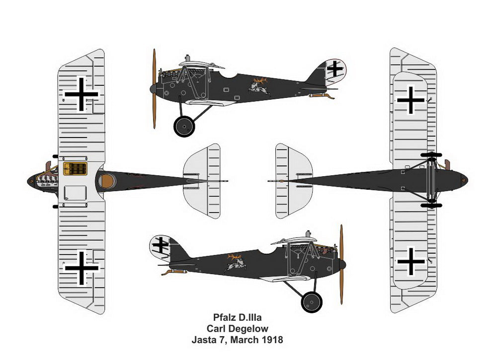 Valom VAL14423 1:144 Pfalz D.IIIa