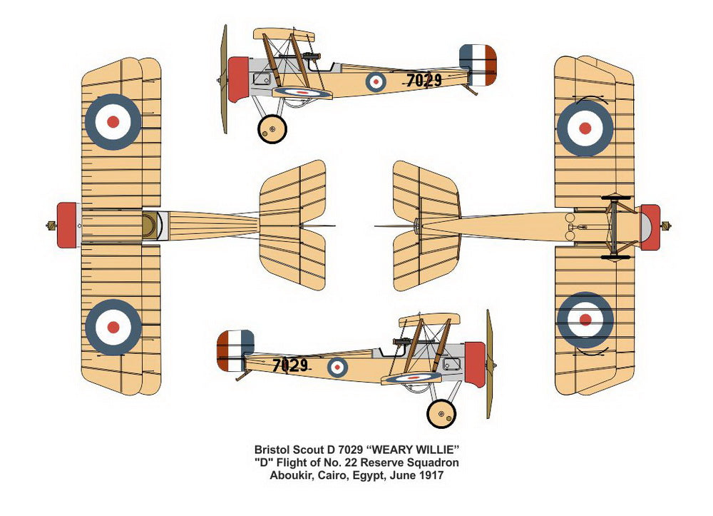 Valom VAL14424 1:144 Bristol Scout D
