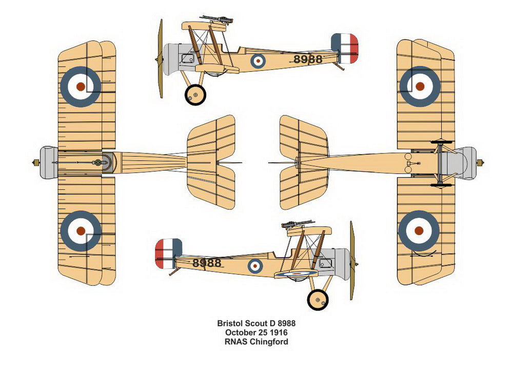 Valom VAL14424 1:144 Bristol Scout D