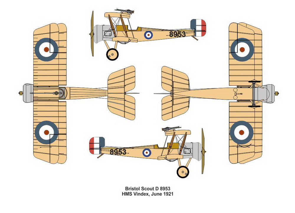 Valom VAL14424 1:144 Bristol Scout D