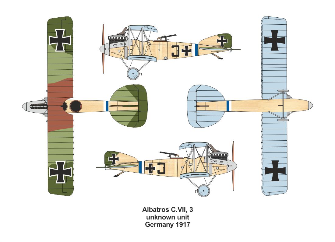 Valom VAL14426 1:144 Albatros C.VII