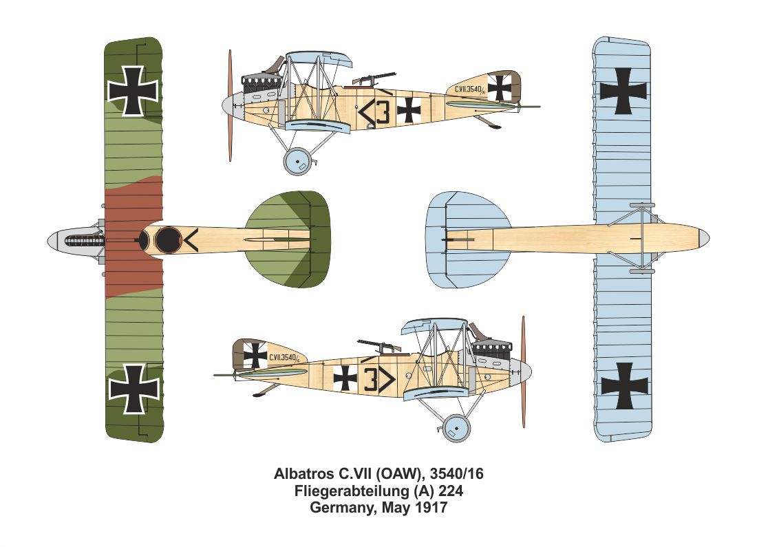 Valom VAL14426 1:144 Albatros C.VII