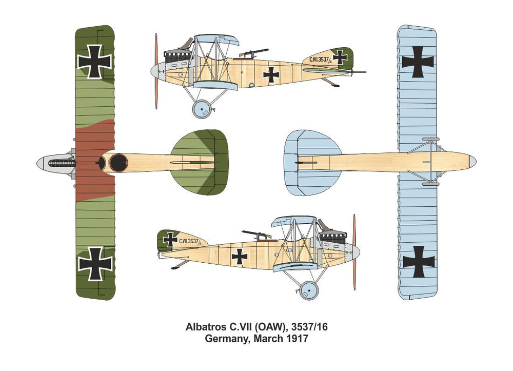 Valom VAL14426 1:144 Albatros C.VII