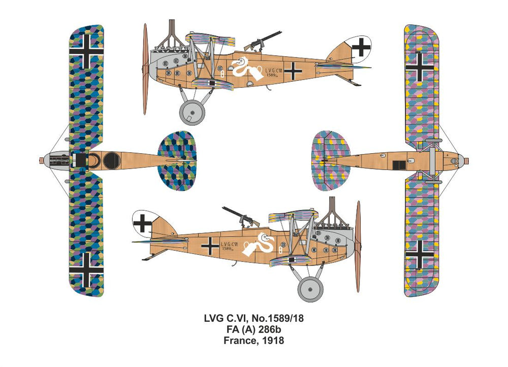 Valom VAL14428 1:144 LVG C.VI