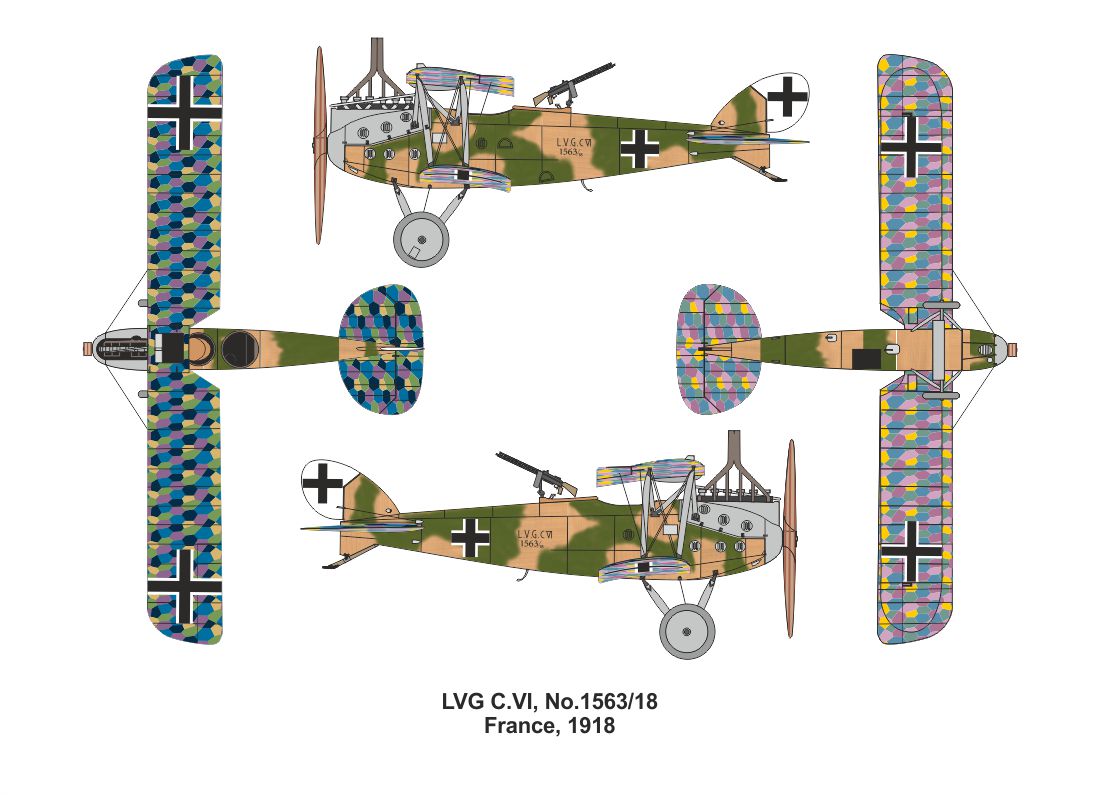 Valom VAL14428 1:144 LVG C.VI