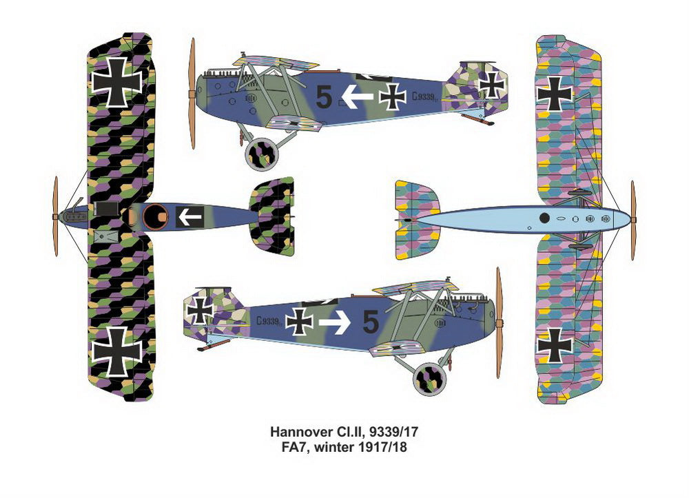 Valom VAL14429 1:144 Hannover Cl.II