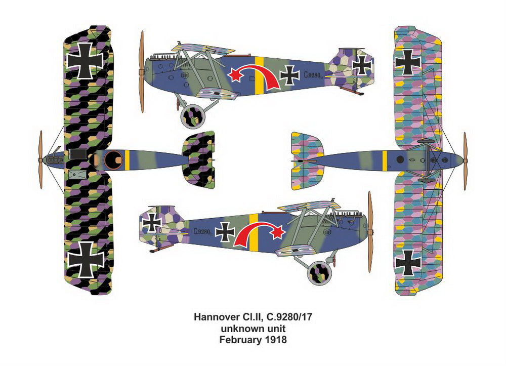 Valom VAL14429 1:144 Hannover Cl.II