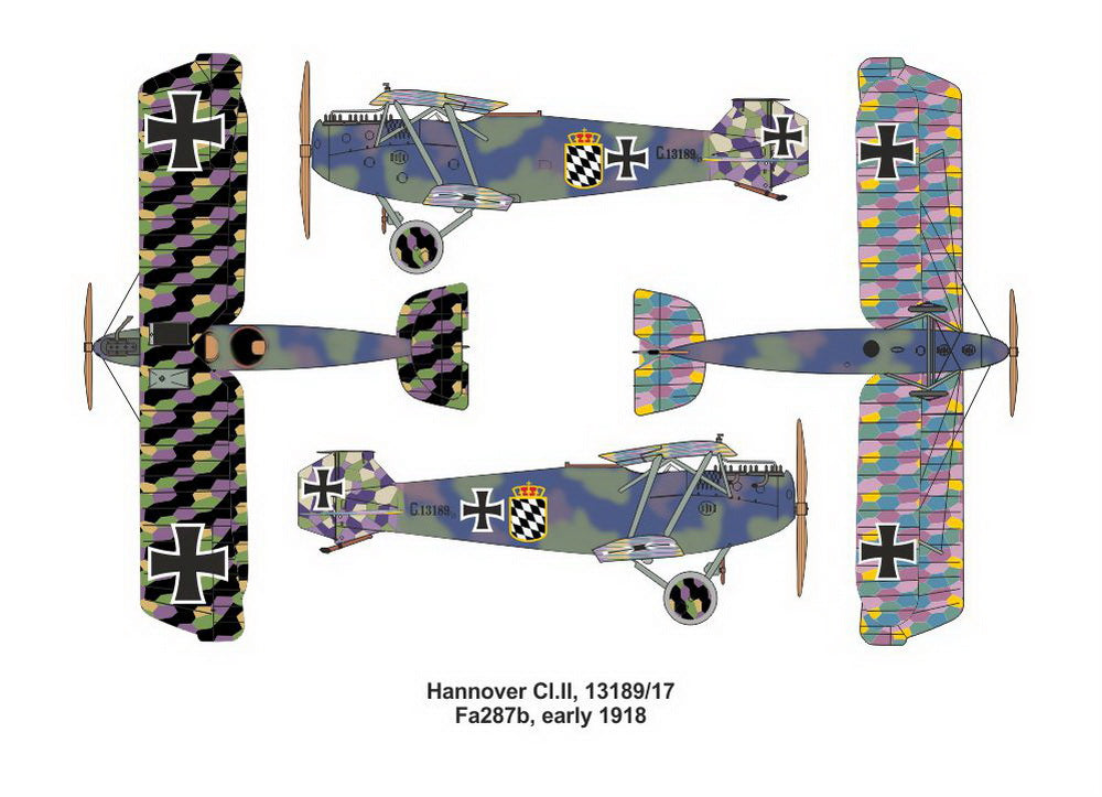 Valom VAL14429 1:144 Hannover Cl.II