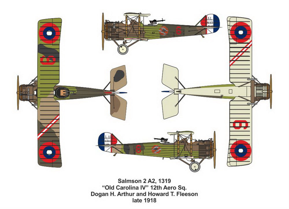 Valom VAL14430 1:144 Salmson 2A2