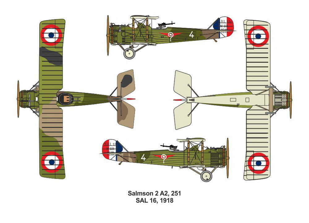 Valom VAL14430 1:144 Salmson 2A2