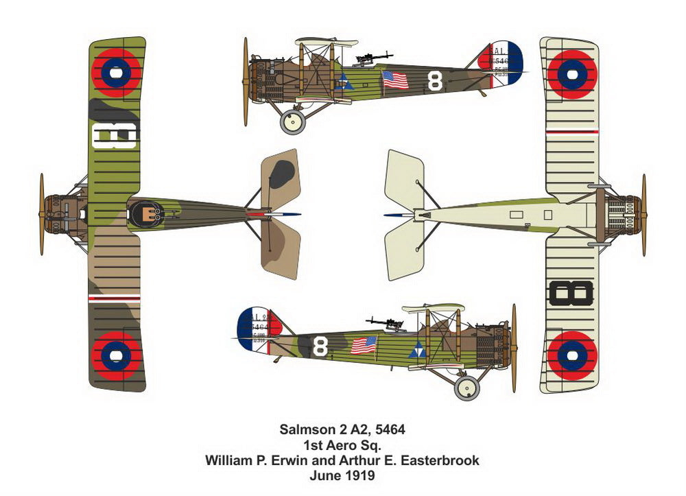 Valom VAL14430 1:144 Salmson 2A2