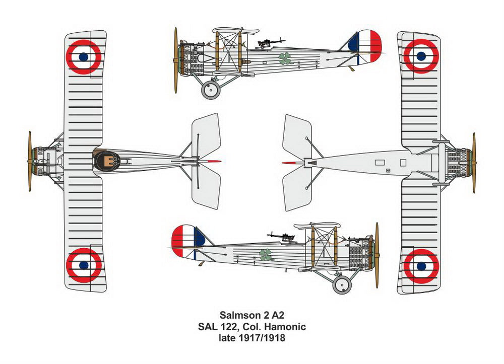 Valom VAL14430 1:144 Salmson 2A2