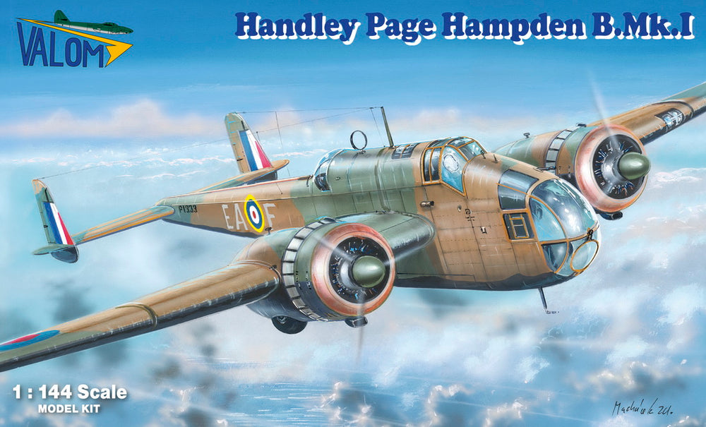 Valom VAL14431 1:144 Handley-Page Hampden B Mk.I