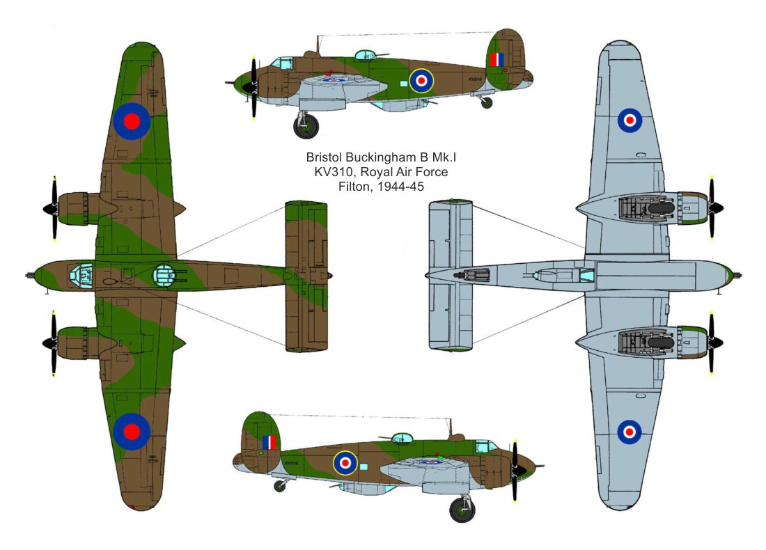 Valom VAL14434 1:144 Bristol Buckingham B.I/C Mk.I
