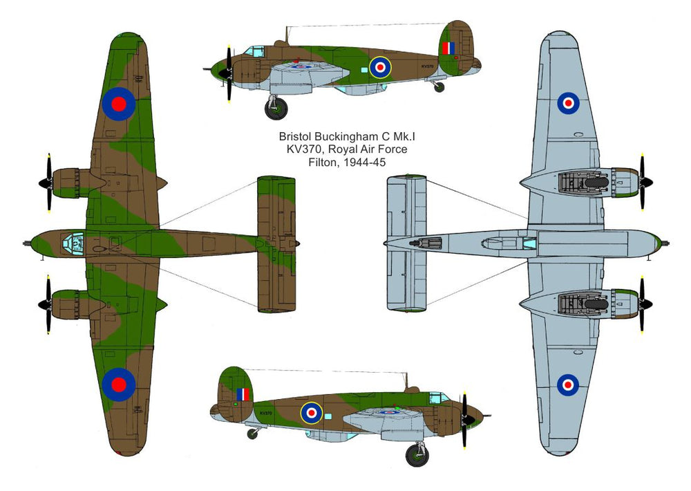 Valom VAL14434 1:144 Bristol Buckingham B.I/C Mk.I