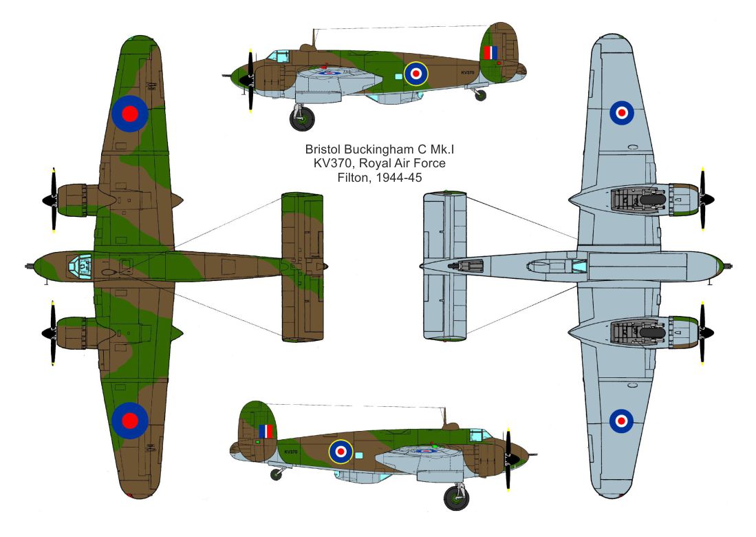 Valom VAL14434 1:144 Bristol Buckingham B.I/C Mk.I