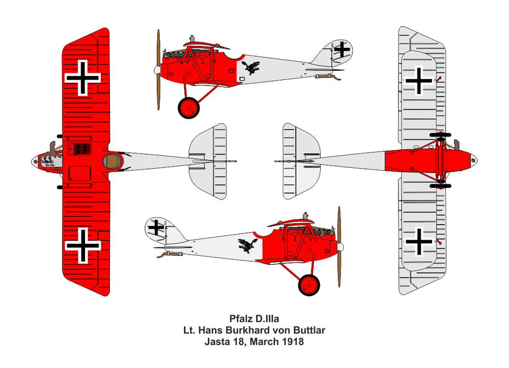 Valom VAL14436 1:144 Bristol Scout D vs Pfalz D.IIIa