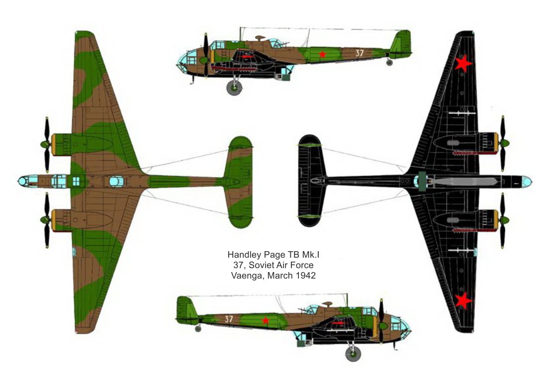 Valom VAL14438 1:144 Handley-Page Hampden TB Mk.I re-box new decals no new parts