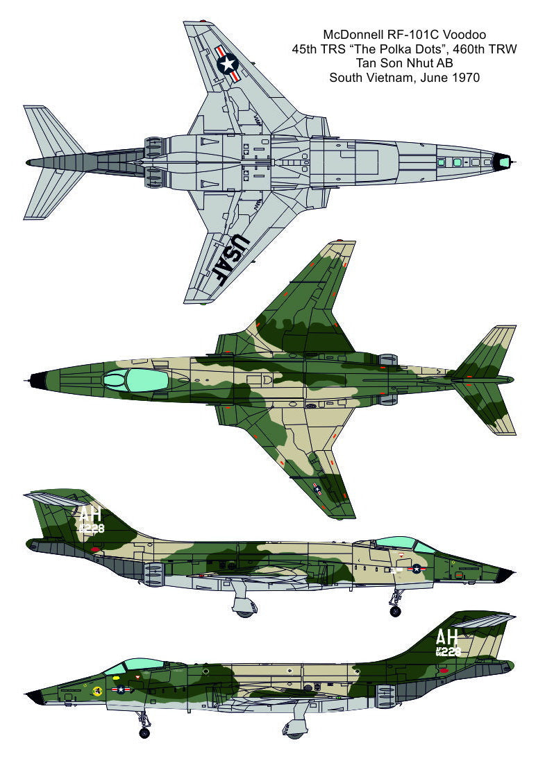 Valom VAL14439 1:144 McDonnell RF-101C Voodoo new mould in 2024