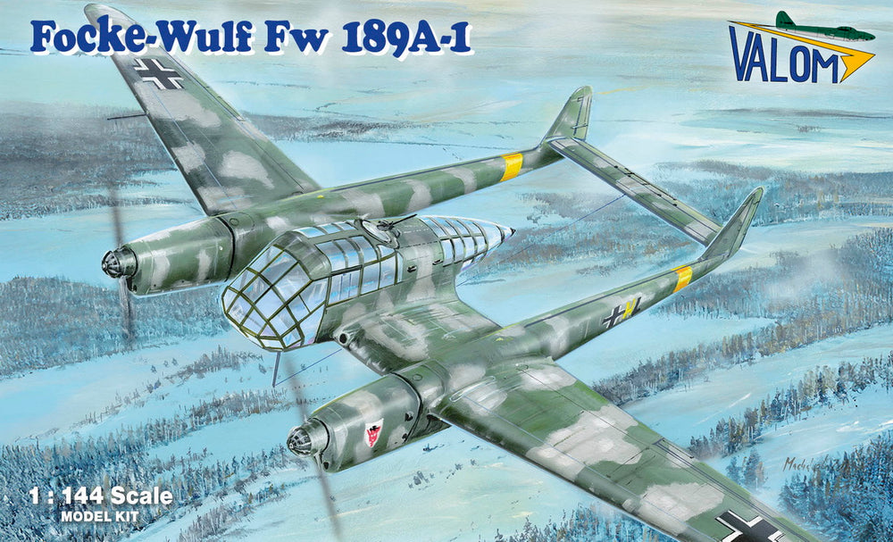 Valom VAL14443 1:144 Focke-Wulf Fw-189A-1 new mould in 2025