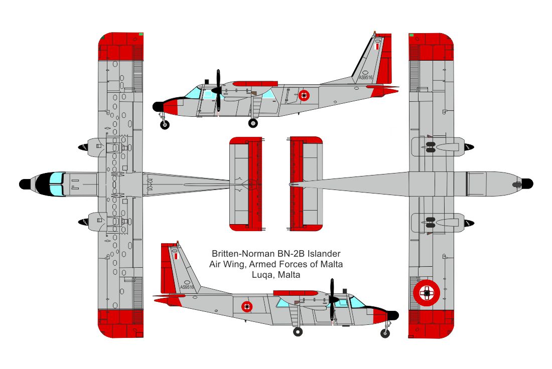 Valom VAL48016 1:48 Britten-Norman BN-2T/2B Islander