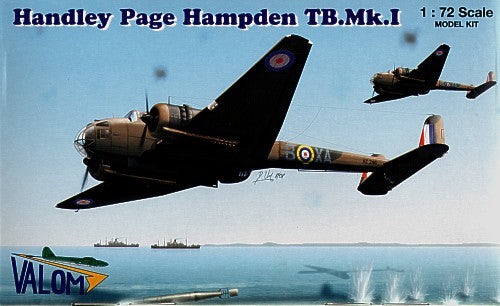 Valom VAL72042 1:72 Handley-Page Hampden Mk.I torpedo bomber