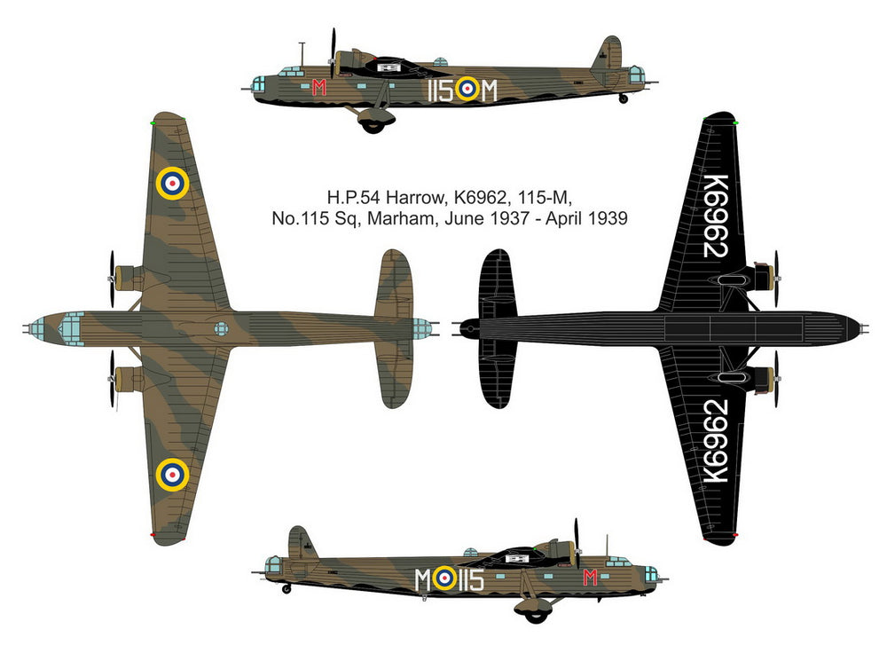 Valom VAL72057 1:72 Handley-Page Harrow Mk.II