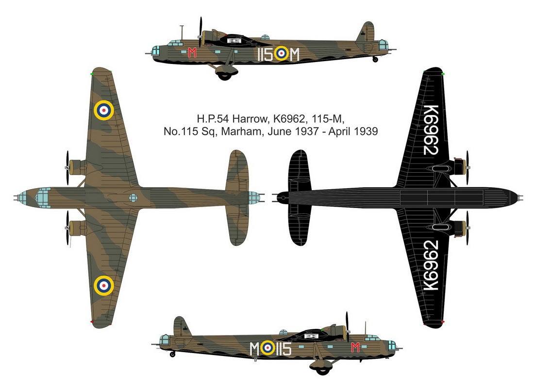 Valom VAL72057 1:72 Handley-Page Harrow Mk.II