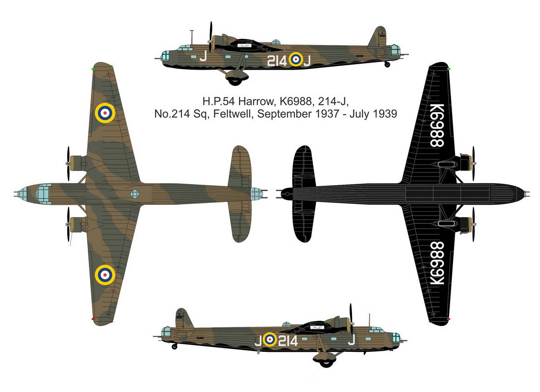 Valom VAL72057 1:72 Handley-Page Harrow Mk.II