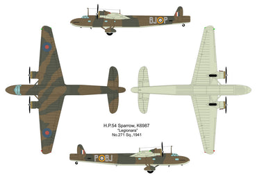 Valom VAL72058 1:72 Handley-Page Sparrow