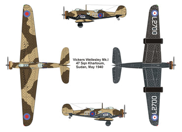 Valom VAL72090 1:72 Vickers Wellesley Mk.I