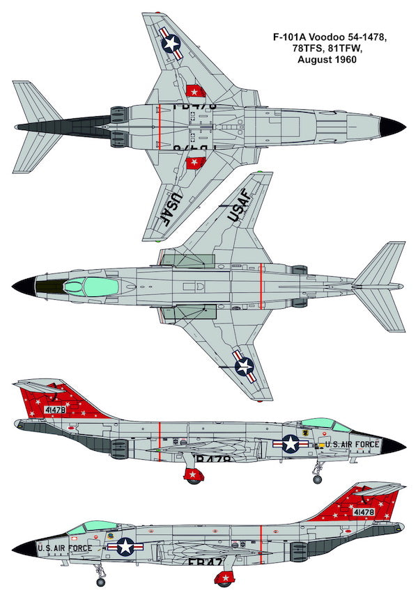 Valom VAL72094 1:72 McDonnell F-101A Voodoo
