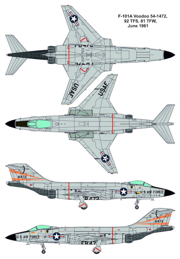 Valom VAL72094 1:72 McDonnell F-101A Voodoo