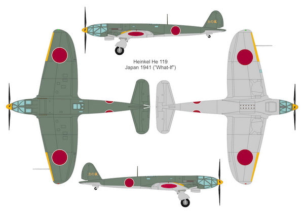 Valom VAL72101 1:72 Heinkel He-119 "What-If" Japan