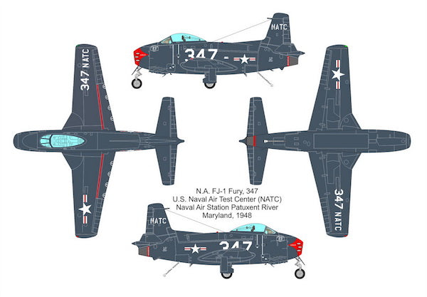 Valom VAL72104 1:72 North-American FJ-1 Fury